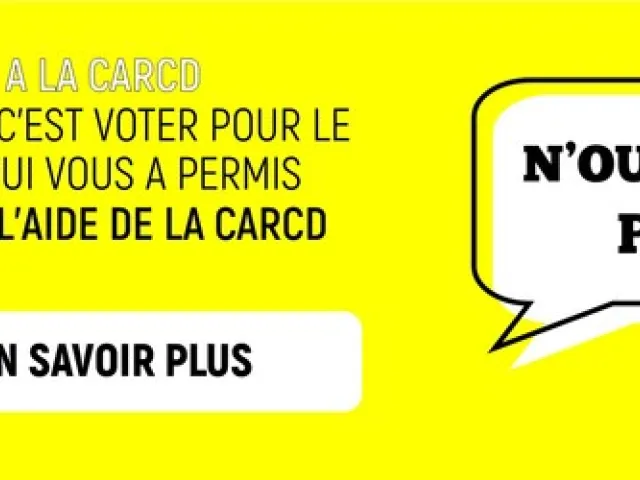 Elections CARCD : votez UD, le syndicat qui a revendiqué et obtenu l'aide exceptionnelle pour la profession privée de revenus
