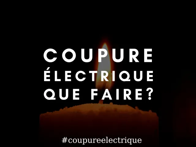Que faire en cas de coupure électrique?