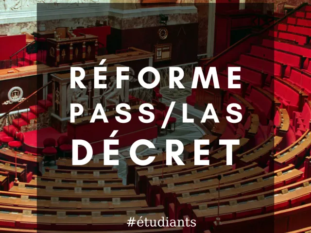 Réforme PASS, LAS : bientôt un décret