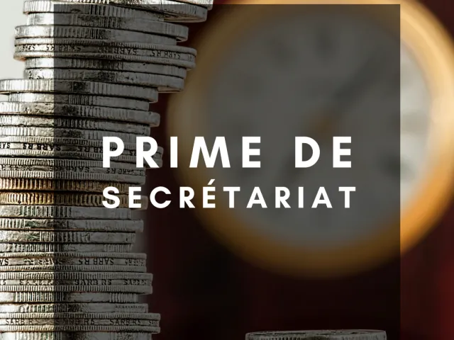 Prime de secrétariat /mention complémentaire module administratif : Mesure transitoire